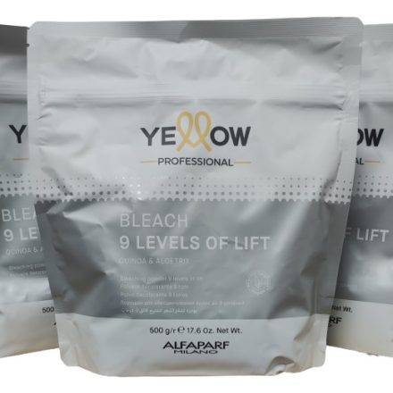 Yellow szőkítőpor 9 árnyalatig világosít 500 gr kiszerelésben