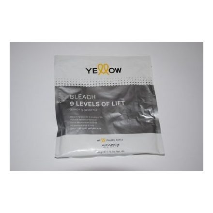 Yellow szőkítőpor 9 árnyalatig világosít 50 gr kiszerelésben