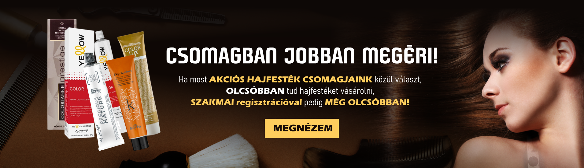 Hajfesték akció