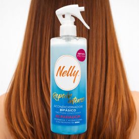   AquaNelly vékonyszálú hajra 2 fázisú spray Alga kivonattal  400ml