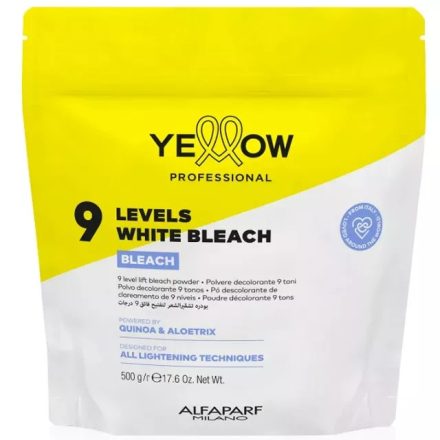 Yellow szőkítőpor 9 árnyalatig világosít 500 gr kiszerelésben