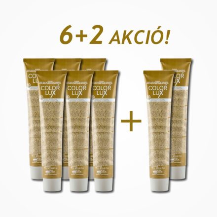 6+2 AKCIÓ! Color Lux PPD mentes krémhajfesték 100ml