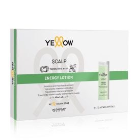   Yellow Scalp Energy Lotion Intenzív Anti Hair Loss Ápolás 6X13ml
