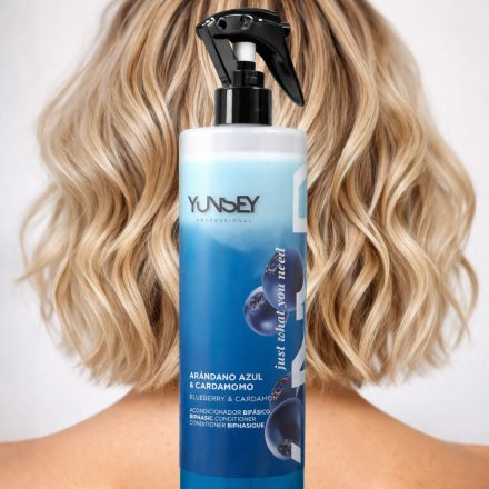 Yunsey Vigorance Áfonya és Kardamon 2 fázisú Kifésülőbalzsam, 500 ml