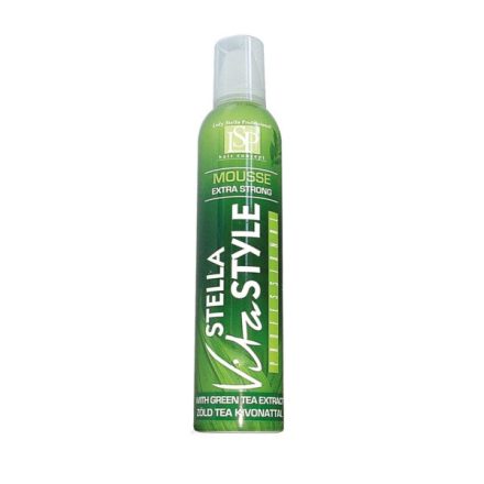 VitaSTYLE Extra Erős Hajfixáló Habs Zöld Tea Kivonattal 300 ml